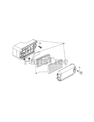 Troy-Bilt 1P70C0A - Troy-Bilt Engine 1P70C0A Air Cleaner