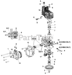 Exmark Repair Part 116-1370 - Tube Seal Kit | PartsTree
