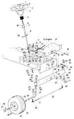 MTD 13665-7 - MTD Lawn Tractor (1988)