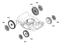 Snapper ERDV 21750HW (1696373-00) - Snapper 21" Walk-Behind Mower