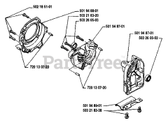 Husqvarna 22 RL - Husqvarna String Trimmer (1989-09) Crankcase