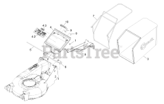 Exmark ECXHNBBC21 - Exmark 21" X-Series Walk-Behind Mower, Honda GXV, BBC (SN: 313000000 - 313999999) (2013)