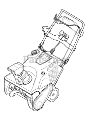 Craftsman 247.887820 (31AM2T6D799) - Craftsman Snow Thrower (2012) (Sears)