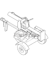 Craftsman 247.776140 (24BF570F299) - Craftsman Log Splitter (2007) (Sears)