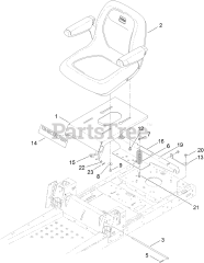 Toro 74640 (MX 4260) - Toro 42" TimeCutter Zero-Turn Mower (SN