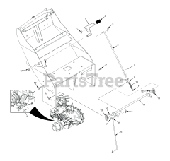 Scag SWZT61H-22FSE - Scag 61" Walk-Behind Mower, 22hp Kawasaki (SN: T9000001 - T9099999) BRAKE COMPONENTS