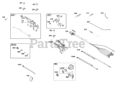 Briggs & Stratton 386447-0473-B5 - Briggs & Stratton Horizontal Engine Controls Group