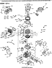 Tecumseh TVXL195-150207C - Tecumseh Engine Engine Parts List #1