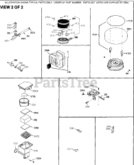 Tecumseh TVS840-8007B - Tecumseh Engine Engine Parts List #2