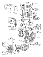 Toro 31727 (726) - Toro 26" Snow Thrower (SN: 001000001 - 001999999) (1971)