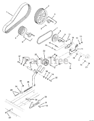 Gravely 993501 - Gravely Pro-Chip Chipper, Perkins Diesel (SN: 000101 & Above)