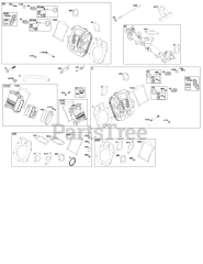 Briggs & Stratton 61E377-0140-J1 - Briggs & Stratton Horizontal Engine