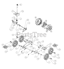 Yard-Man 31AE753F401 - Yard-Man Snow Thrower (1998)