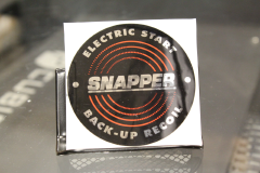 Snapper 23980 Decal  Back-Up Recoil