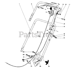 Toro 16890 - Toro Walk-Behind Mower (SN: 001000001 - 001999999) (1981)