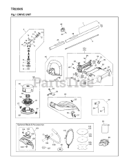 RedMax TR 2350 S - RedMax String Trimmer (SN: 90801412 & Above) (2012-08)