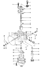 Weed Eater 980 - Weed Eater Blower CARBURETOR