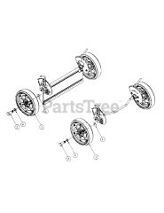 MTD 214 IP (51B-330-195) - MTD Pro Walk-Behind Mower