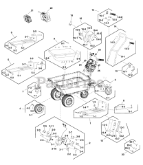 Snapper ESXD UC 82 (1696884-00) - Snapper XD 82V Utility Cart
