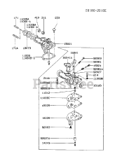 Kawasaki FA130D-BS15 - Kawasaki Engine CARBURETOR