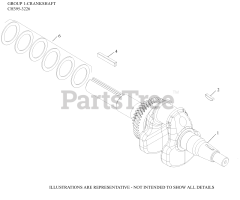 Kohler CH395-3226 - Kohler Command PRO Engine, Basic Version, 9.5hp, 7.1kW 01 CrankShaft