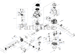 MTD 8P92ZUA - MTD 452cc Engine