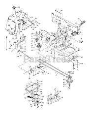 Yard Machines 14AS83AH000 - Yard Machines Garden Tractor (1997)