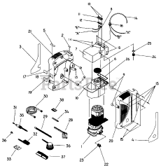 Craftsman 580.760241 (1155-1) - Craftsman 1,300 PSI Pressure Washer