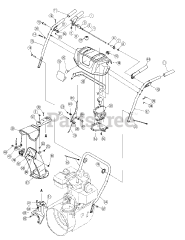 MTD 31AE6GLF795 - MTD Pro Snow Thrower (2006)