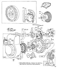 Briggs & Stratton 80402-0394-XX - Briggs & Stratton Horizontal Engine
