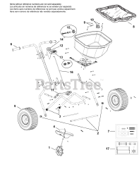 Echo RB-100 S - Echo Broadcast Spreader, Stainless Steel (SN: N26600001001 - N26600999999)