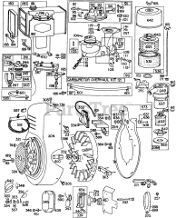 Briggs & Stratton 302431-0160-XX - Briggs & Stratton Horizontal Engine