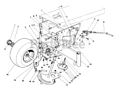 Toro 55600 (HMR-1200) - Toro Lawn Tractor (SN: 009000001 - 009999999) (1989)