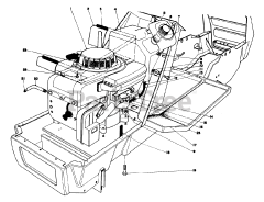 Toro 57305 - Toro 32" Lawn Tractor (SN: 008000001 - 008999999) (1978)