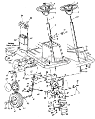 MTD 131-545-000 - MTD Lawn Tractor (1991)