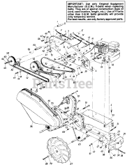 Turf Power 821-063 (211-406-019) - Turf Power Tiller (1991) (Agway)