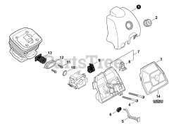 Echo CS-620 PW - Echo Chainsaw (SN: C69315001001 - C69315999999)