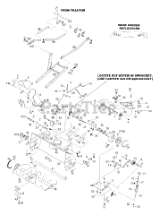 Troy-Bilt 14005 - Troy-Bilt 38" Snow Thrower Attachment (SN: 140050100101 & Above)