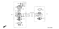 Honda BF200 A4 XA (BAEJ) - Honda Marine Engine, Made in Japan (SN: BAEJ-1200001 - BAEJ-1299999) WATER PUMP IMPELLER KIT