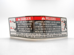 Snapper 73647 Caution Decal - image 1