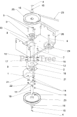 MTD 190-624-000 - MTD 45" Snow Thrower Attachment (1997)