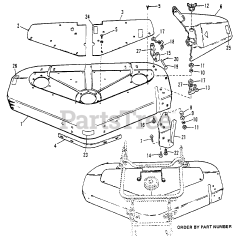 Simplicity 990885 - Simplicity 42" Mower Deck
