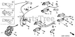 Honda GX270 HA (GCAB) - Honda Engine, Made in Japan (SN: GCAB-1000001 - GCAB-1999999) IGNITION COIL