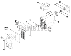 Echo PB-770 H - Echo Backpack Blower (SN: P02912001001 - P02912999999)