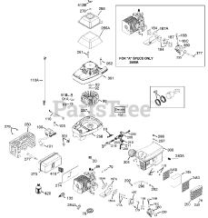Tecumseh TM049XA-3608B - Tecumseh Engine Engine Parts List
