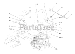 Toro 72042 (264-6) - Toro Yard Tractor (SN: 059000001 - 059000796) (1995)