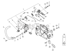 Echo CS-350 TES - Echo Chainsaw (SN: C24126001001 - C24126999999)