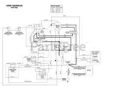 Ferris Comfort Control DD (5900553) - Ferris Comfort Control DD 52" Walk-Behind Mower, 21hp Kawasaki, Side-Discharge Electrical Schematic - PTO Clutch Circuit - FX Engines