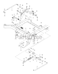 RedMax RZT 54 x (967671101-00) - RedMax 54" Zero-Turn Riding Mower (2017-11) MOWER LIFT / DECK LIFT