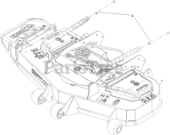 Exmark VXS730GKA48400 - Exmark 48" Vertex S-Series Stand-On Mower, Kawasaki FX730V (SN: 411294212 - 413950473) (Rev A) (2022)